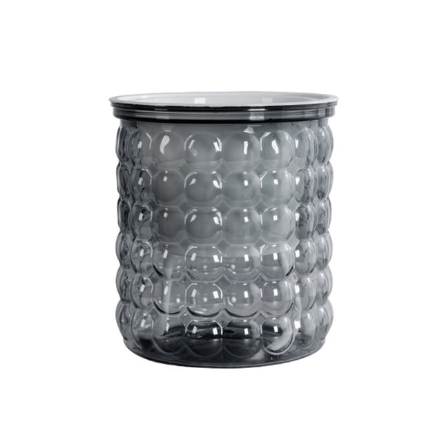 Self-Absorbing Flowerpot with Transparent Water Level Indicator Self Watering Planter with Bubble Texture Double-Layer Design for Indoor Plants Succulents Herb Garden