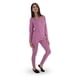 thumbnail image 1 of Conjunto de Pijama para Mujer Termica Playera y Pantalon para Frio e Invierno Lila GAON, 1 of 5
