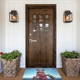 thumbnail image 6 of Fotbe Extra Durable Door Mat - Dirt Trapping Outdoor Welcome Mats - Non-Slip Outdoor Door Mats - Low Profile Front Door Mat - Indoor (16" x 24", Elephant Sits ), 6 of 9