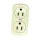 thumbnail image 1 of Tomacorriente de pared 15 a/125 V, ligero, estándar, con conexión a tierra automática, duradero, fácil de instalar, toma de pared eléctrica para dormi Macarena Tomacorriente de pared, 1 of 8