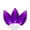 Purple, variant on Northlight LED C9 Christmas Lights - Pure White - 16' White Wire - 25ct