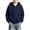 #A02-Navy, variant on Abcomgle Kids Zip Up Hoodie Boys Waffle Knit Full-Zip Jackets for Teens Raglan Long Sleeves Boys Sweaters Trendy Fall Hooded Hoodies for Boys with Pockets
