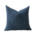 thumbnail image 2 of Funda de Almohada Navideña 18x18 - Funda Decorativa de Cojín Tridimensional de Felpa y Poliéster para Sofá y Dormitorio, Decoración para el Hogar en Invierno y Fiestas, 2 of 6