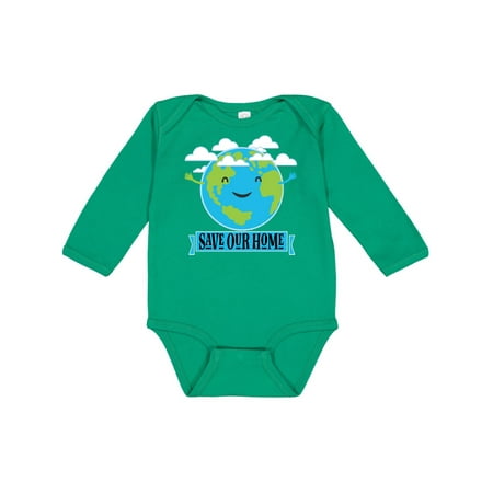 

Inktastic Earth Day Save Our Home Gift Baby Boy or Baby Girl Long Sleeve Bodysuit