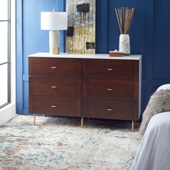 Safavieh Genevieve 6 Drawer Dresser