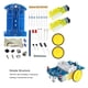 thumbnail image 5 of Injueey Línea de seguimiento coche DIY Kit accesorio Simple fabricación accesorios línea siguiente coches conjunto Motor Prop repuesto pieza Electrónica miscelánea, 5 of 6
