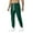 Green, variant on Inleife Mens Long Pants Men Fashion Solid Casual Elastic Waist With Pocket Trousers Sport Pants