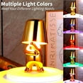 thumbnail image 3 of Graflsoa Golden Thinker Lampe Statue - Tactile à Intensité Réglable, Décor Moderne pour la Maison et le Bureau, Matériau en Résine, Chargement USB, Autonomie de 12 H, 3 of 6
