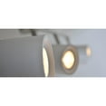 thumbnail image 2 of AFX Gramercy 1-light Satin Nickel and White LED Fixed Rail, Frosted Clear Glass Shade - Satin Nickel, 2 of 5