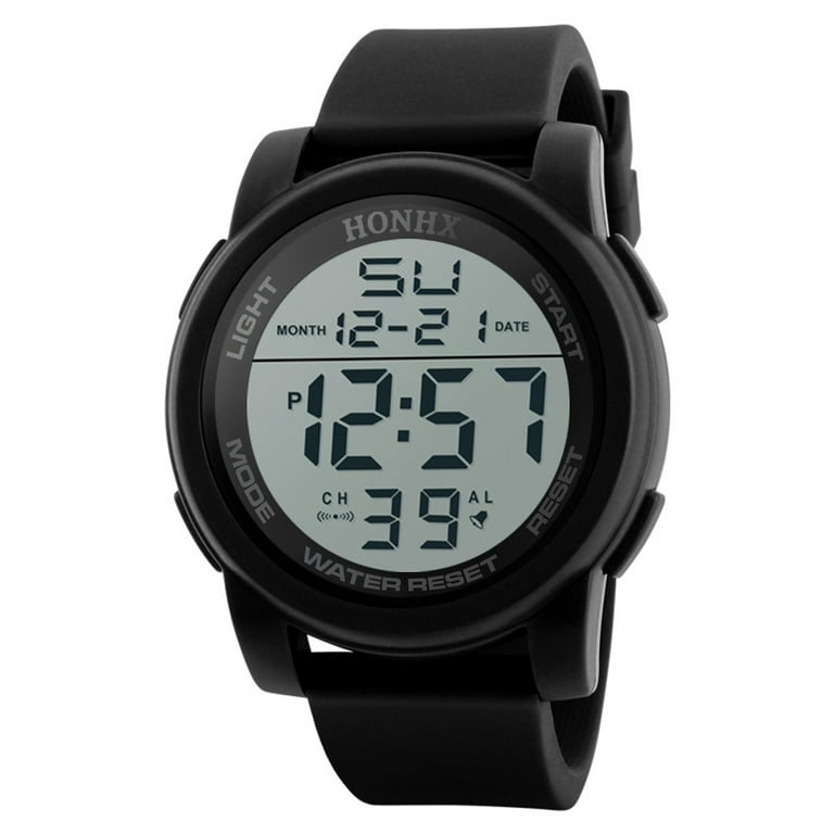 Waterproof Sport Watch with Silicone Strap, Analog Date, Military Style Infantry MDC Men Military Date Green Nylon Strap Quartz  main image 3