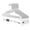 White, variant on HealSmart 50 Pack Plastic Hangers, Space-Saving Clothes Hangers, Durable and Lightweight Hangers for Coats, Dresses, Shirts, Pants, White