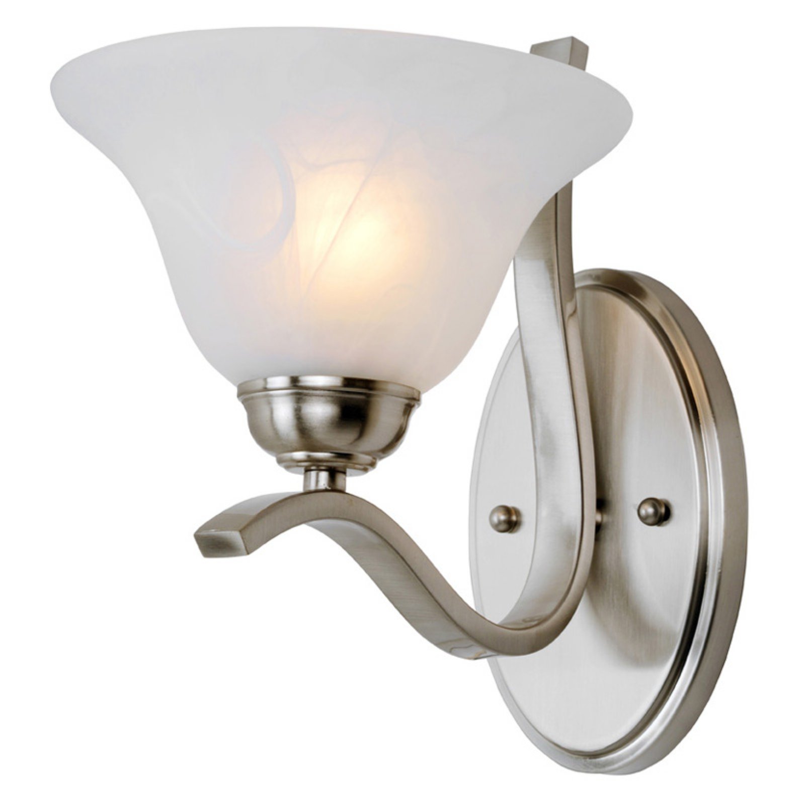 2825 BN-Trans Globe Lighting-One Light Wall Sconce-Brushed Nickel Finish - image 2 of 2