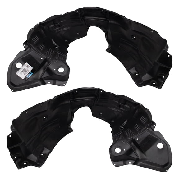 TRQ Inner Fender Liner Set Fits Select 2014-2019 Toyota Highlander TO1248195 TO1249195