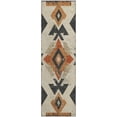 thumbnail image 2 of Addison Rugs Mayfield Premium Machine Washable Transitional Aztec Ivory Runner Rug, 2'3" x 7'6", 2 of 6