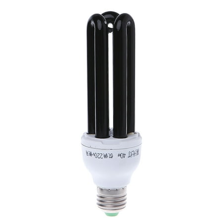 

SIEYIO E27 15/20/30/40W UV Ultraviolet Fluorescent Blacklight CFL Light Bulb Lamp 220V