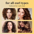 thumbnail image 5 of Flexible Hold Coconut Milk Foam - Curly Hair Styling Defining Foam, Soft Wraps, Anti Frizz, Lightweight, Volumizing Hair Styling, Vegan Coconut Butter, Salon Quality, 50ml, 2PC, Women Men Daily Use, 5 of 8