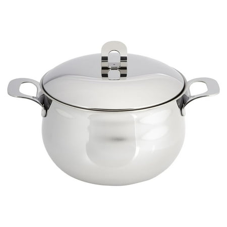 

NeosKon Made in Italy 7-1/2 QT Stainless Stockpot W/Sandwiched Base