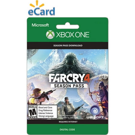 Xbox One Far Cry 4 Seasons Pass $29.99 (Email Delivery)