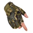 thumbnail image 2 of Guantes tácticos de medio dedo con sello técnico, antideslizantes y resistentes al desgaste para entrenamiento deportivo al aire libre para hombres, 2 of 6