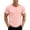 a-128Pink29, variant on FINALGANG Mens Scoop Neck Short Sleeve Tee Soft Stretchy Relaxed Fit Plain Solid Color Everyday Basic Casual Top Versatile TShirts Blue M