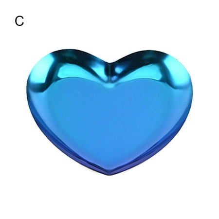 

Hloma Dessert Plate Anti-corrosive Easy to Clean Stainless Steel Multi Use Household Fruit Plate for Kitchen