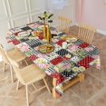 thumbnail image 3 of Pioneer Flower Floral Print Pattern Rectangle Tablecloth 60"x120", Waterproof Polyester Table Cloth, Wipeable Spillproof for Dining Camping Indoor Outdoor, 3 of 6