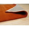 thumbnail image 5 of Tapis Horizon Orange Transitionnel en Laine Fait Main, 5 of 5