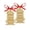 Beige, variant on Darling Souvenir Made With Love Home Sweet Home Personalized Wood Ornament Housewarming Gift Christmas Tree Decoration Pack of 2