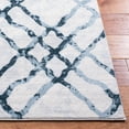 thumbnail image 3 of SAFAVIEH Martha Stewart Isabella Diamond Area Rug, Ivory/Turquoise, 5'3" x 7'7", 3 of 8
