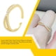thumbnail image 2 of Sonducket Anillo de apertura para mujer, decoración de perlas de cobre, anillos, decoraciones, moda para novia, chicas, joyería chapada para mujer, Ropa, zapatos y accesorios Miscelánea Sonducket AP014812-00, 2 of 6
