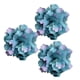 thumbnail image 5 of 10x Cabeza de flor de peonía de seda Gloria 9cm azul, 5 of 8