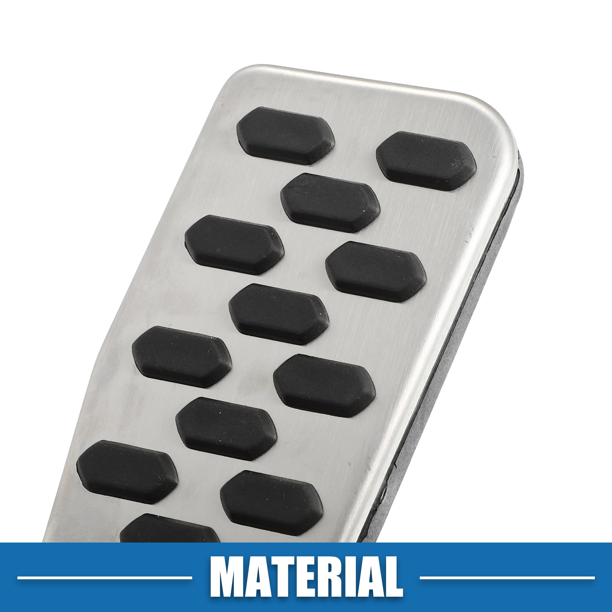 Unique Bargains Gas Brake Pedal Cover for Jeep Wrangler JL 2018-2023 Gladiator