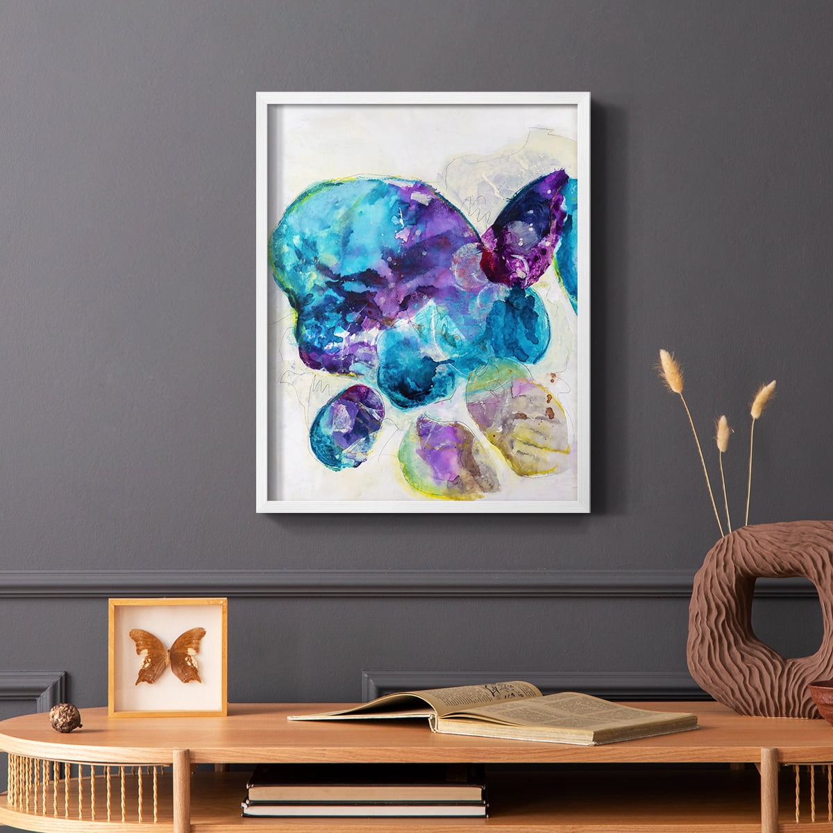 Aegean Dream I in Paper Solid Wood 11 x 14 Framed Print