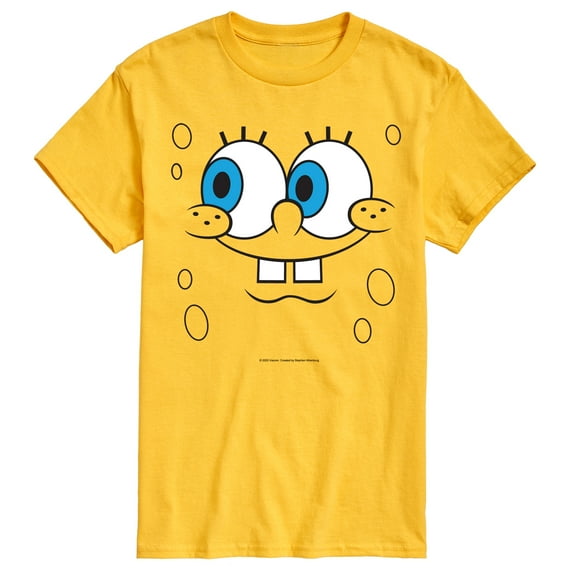 Spongebob Squarepants - Spongebob Face - Men's Short Sleeve Graphic T-Shirt
