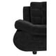 thumbnail image 4 of Sala Bali Rogga (Love Seat, Love Seat, Taburete) Negro, 4 of 8