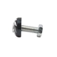 thumbnail image 5 of Unique Bargains 4pcs Black 6mm Thread Diameter Motorcycle License Plate Frame Screws Bolts Caps, 5 of 5