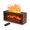 Walnut, variant on Essential Oil Diffuser, 7-Color Fireplace Fire Flame Aromatherapy Humidifier, 280ml Ultrasonic Aroma Diffuser, Cozy with Time Sets and Remote Control for Bedroom Home Yoga Office