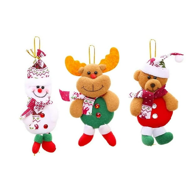 Adornos navideños, adornos colgantes, regalos para niños