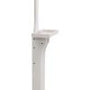 thumbnail image 6 of vidaXL 1 Piece White Solid Fir Wood Outdoor Garden Shower with Chassis Board Stainless Steel, 6 of 7