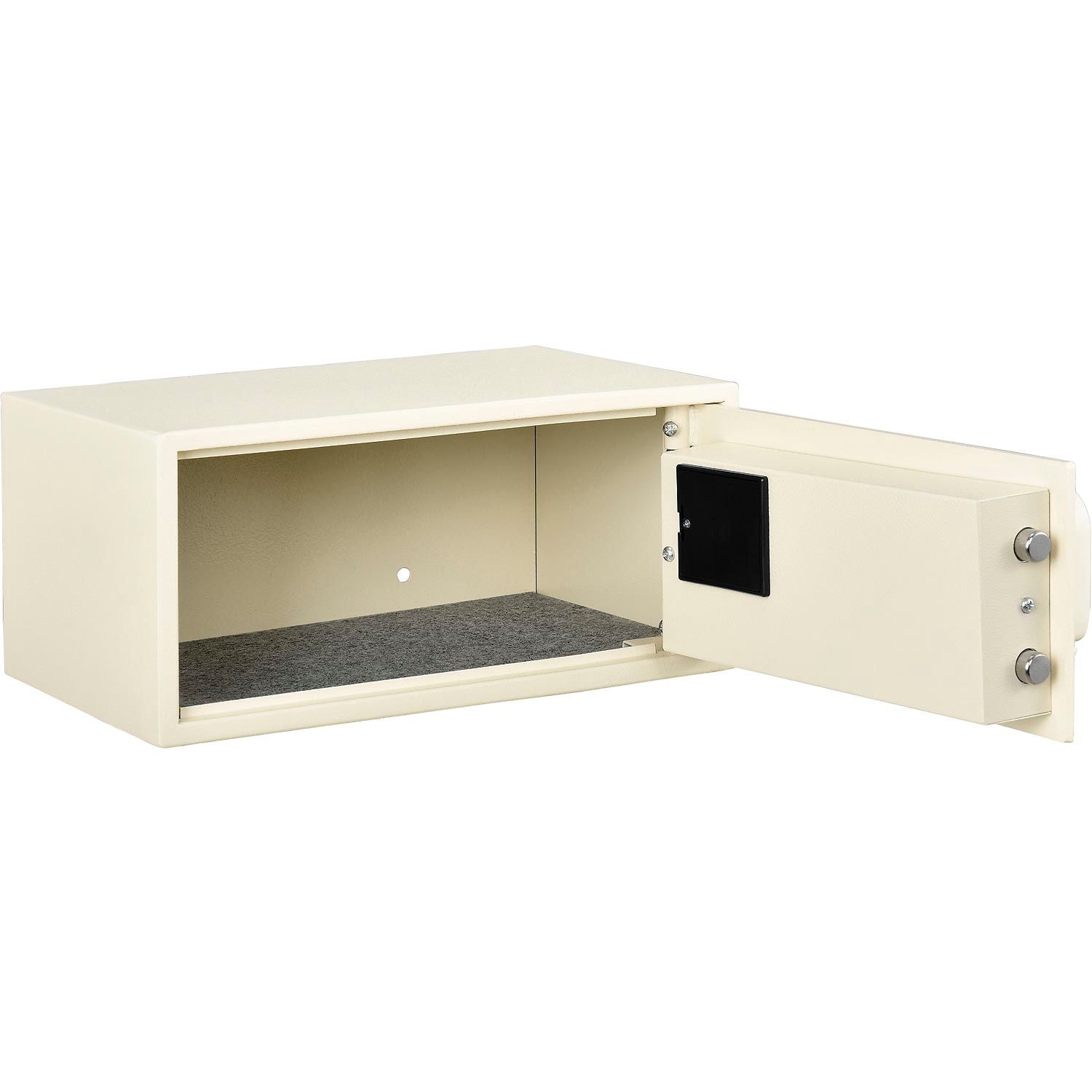 Global Industrial Personal Hotel Safe Electronic Lock Card Slot 15x10x7 Keyed Di