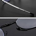 thumbnail image 4 of Reading Glasses 2 Pair Black and Gunmetal Readers Compact Folding Unisex Glasses for Reading Case Included, 4 of 5