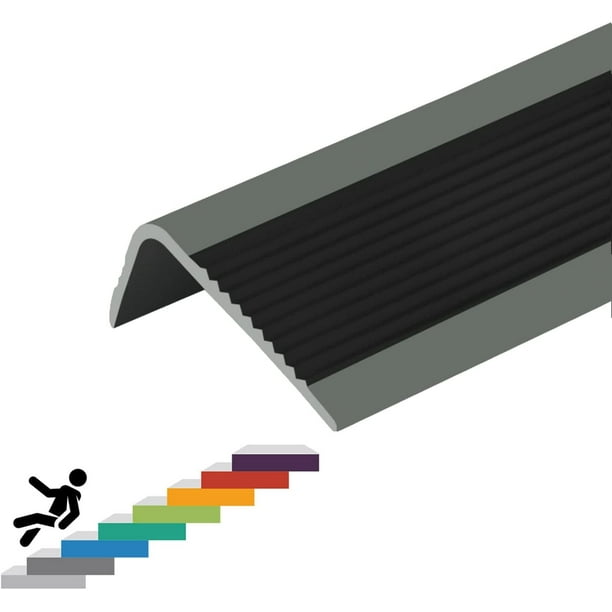 Boluotou Anti Slip Traction Treads,Stair Edge Protector,Step Edge Trim