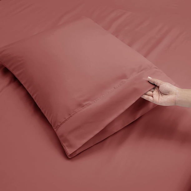 Juegos de sábanas California King Size con bolsillos extra profundos: se adaptan a colchones de 18 a 24 pulgadas de profundidad; sábanas con bolsillos extra profundos; 6 piezas de sábanas California
