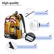 thumbnail image 3 of Disketp American Truck print Canvas Backpack Lightweight Travel Daypack Student Rucksack Laptop Backpack-Small, 3 of 5