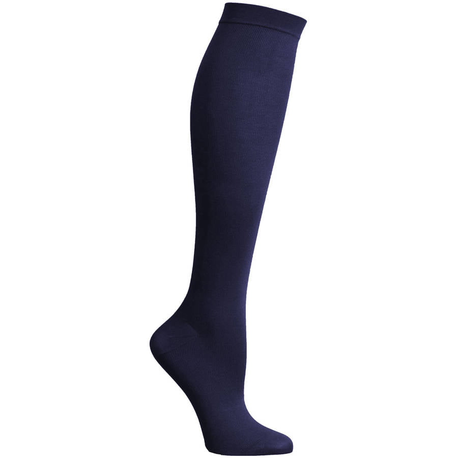 Women's Knee-High Compression Socks 1 Pack - Walmart.com