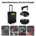 thumbnail image 3 of Aukfa 899 Pcs Tool Set, Household Tool Kit with Rolling Tool Box for Home Auto Repair, Black, 3 of 11