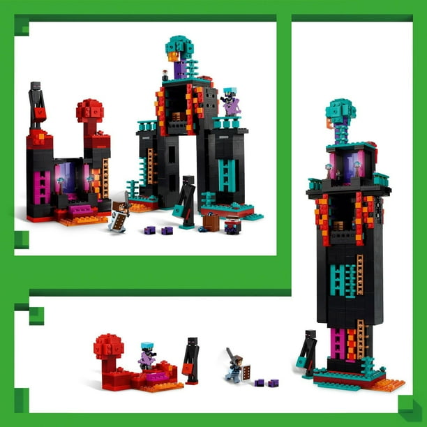 マインクラフト LEGO Minecraft The Badlands Mineshaft Video Game Toy, Mining