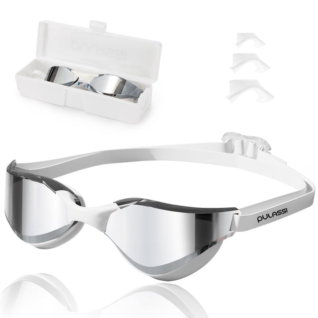 Gafas de natación PULASSI, antivaho, para piscina, sin fugas, con protección UV