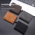thumbnail image 4 of Carteras cortas para hombre Monedero Diseño con cremallera vintage Tri ANGGREK Otros, 4 of 8