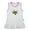 White Sleeveless Dresses #A, variant on Nut Cacao Pattern Dresses For Baby, Newborn Babies Skirts, Infant Princess Dress, 0-24M Kids Graphic Clothes (Pink Raglan Dresses, 0-6 Months)